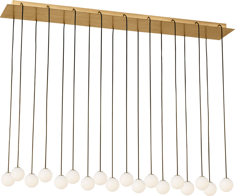 Visual Comfort Modern SLCH58627HAB Orbet Contemporary Hand Rubbed ...