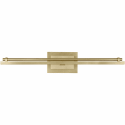 Visual Comfort Modern SLPC11630NB Kal Contemporary Natural Brass LED 24" Art Lighting