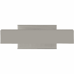 Visual Comfort Modern SLPC11730N Bau Contemporary Polished Nickel LED 8" Picture Lighting