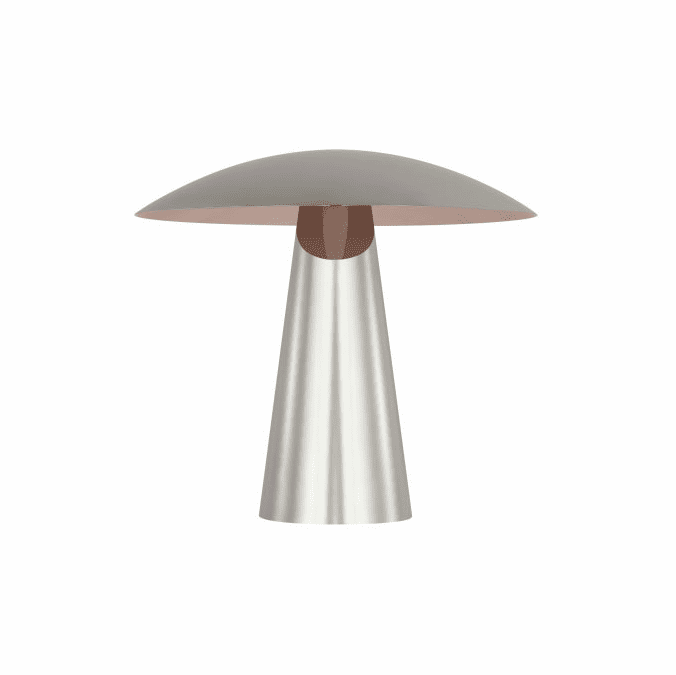 Visual Comfort Modern SLTB32527N Aegis Contemporary Polished Nickel LED Table Light