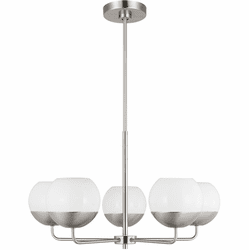Visual Comfort Studio 3168105EN3-962 Alvin Modern Brushed Nickel 26" Chandelier Light