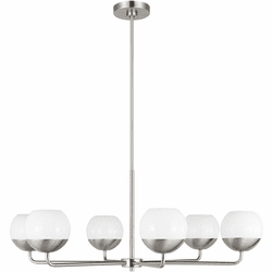 Visual Comfort Studio 3168106EN3-962 Alvin Contemporary Brushed Nickel 38" Chandelier Light