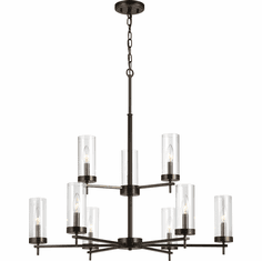 Visual Comfort Studio 3190309-778 Zire Modern Brushed Oil Rubbed Bronze Chandelier Light