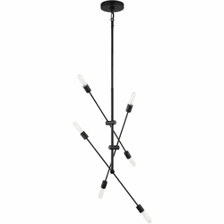 Visual Comfort Studio 3200506-112 Axis Modern Midnight Black 40" Hanging Chandelier