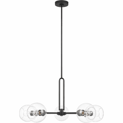 Visual Comfort Studio 3255705-112 Codyn Contemporary Midnight Black 34" Chandelier Lighting
