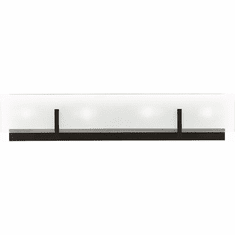 Visual Comfort Studio 4430804-112 Syll Modern Midnight Black 4-Light Lighting For Bathroom