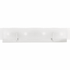 Visual Comfort Studio 4430804EN-05 Syll Contemporary Chrome 4-Light Bathroom Wall Sconce