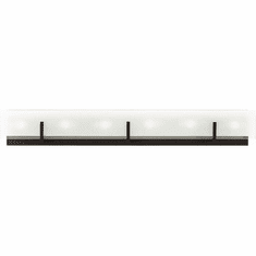 Visual Comfort Studio 4430806-112 Syll Contemporary Midnight Black 6-Light Bathroom Light Sconce