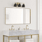 Visual Comfort Studio 4451703-848 Norman Contemporary Satin Brass / Midnight Black 3-Light Bathroom Light Fixture - alt