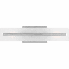 Visual Comfort Studio 4454302-962 Dex Contemporary Brushed Nickel 2-Light Lighting For Bathroom