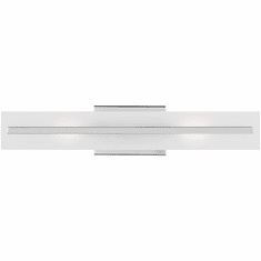 Visual Comfort Studio 4554302-05 Dex Modern Chrome 2-Light Bath Sconce