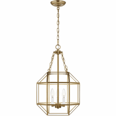 Visual Comfort Studio 5179403-848 Morrison Contemporary Satin Brass 13.5" Pendant Hanging Light