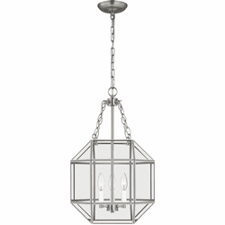 Visual Comfort Studio 5179403EN-962 Morrison Contemporary Brushed Nickel LED 13.5" Pendant Light