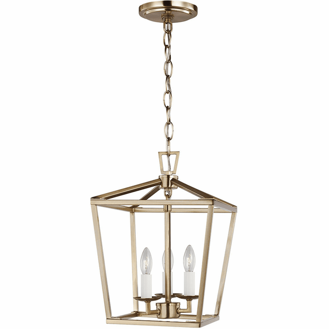 Visual Comfort Studio 5192603EN-848 Dianna Satin Brass LED Foyer ...