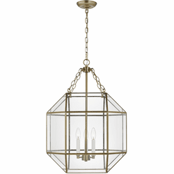 Visual Comfort Studio 5279403EN-848 Morrison Contemporary Satin Brass LED Fluorescent 18.5" Pendant Lighting