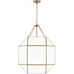 Visual Comfort Studio 5279454EN-848 Morrison Modern Satin Brass LED 24" Lighting Pendant