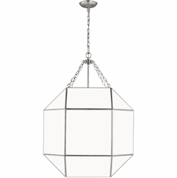 Visual Comfort Studio 5279454EN-962 Morrison Contemporary Brushed Nickel LED 24" Pendant Lamp
