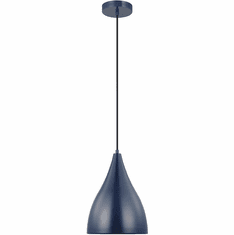 Visual Comfort Studio 6545301-127 Oden Navy 9" Mini Lighting Pendant