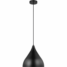 Visual Comfort Studio 6645301-112 Oden Midnight Black 14" Pendant Light