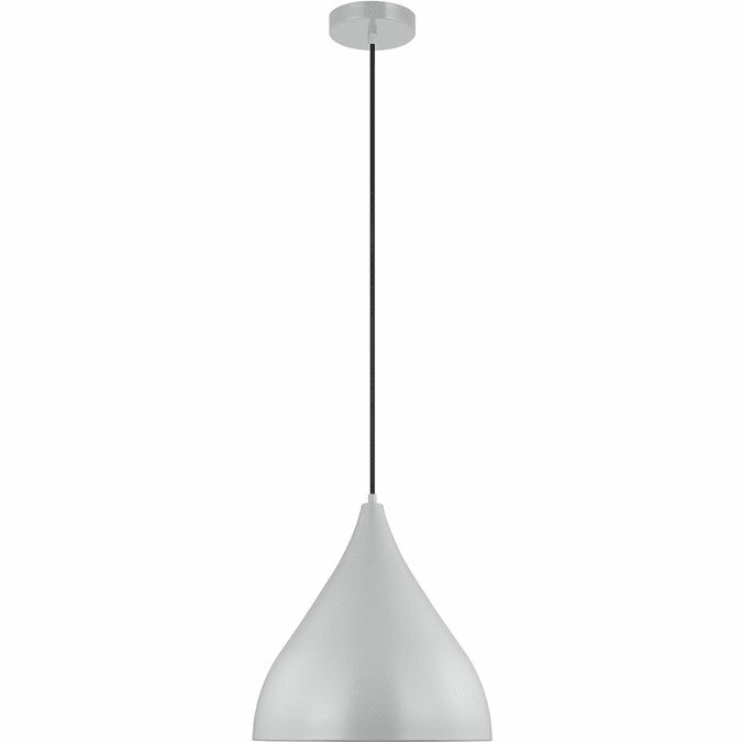 Visual Comfort Studio 6645301-118 Oden Matte Grey 14" Drop Lighting Fixture