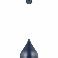 Visual Comfort Studio 6645301-127 Oden Navy 14" Hanging Lamp