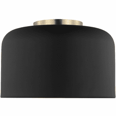 Visual Comfort Studio 7505401-112 Malone Midnight Black 11" Ceiling Light