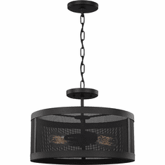 Visual Comfort Studio 7728502EN7-12 Gereon Modern Black LED Hanging Lamp