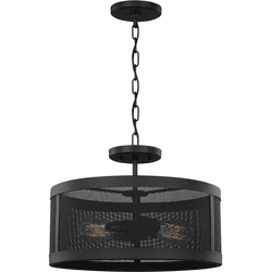 Visual Comfort Studio 7728502EN7-12 Gereon Modern Black LED Hanging Lamp