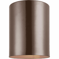 Visual Comfort Studio 7813801-10 Outdoor Cylinders Contemporary Bronze Outdoor Ceiling Lighting