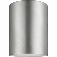 Visual Comfort Studio 7813801-753 Outdoor Cylinders Modern Painted Brushed Nickel Outdoor Ceiling Light