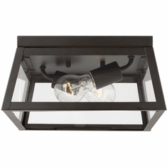 Visual Comfort Studio 7848402-71 Founders Modern Antique Bronze Exterior Ceiling Lighting Fixture
