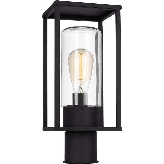 Visual Comfort Studio 8231101EN7-12 Vado Modern Black Outdoor Post Lighting Fixture