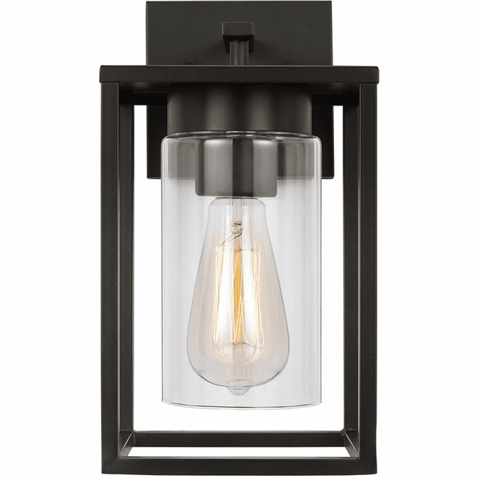 Visual Comfort Studio 8531101EN7-71 Vado Contemporary Antique Bronze Exterior 6" Wall Lamp