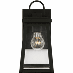 Visual Comfort Studio 8548401EN3-12 Founders Modern Black LED Outdoor Light Sconce