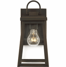 Visual Comfort Studio 8548401EN3-71 Founders Contemporary Antique Bronze LED Outdoor Wall Sconce
