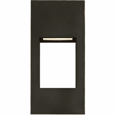 Visual Comfort Studio 8557793S-71 Testa Modern Antique Bronze LED Outdoor 6" Wall Light Sconce
