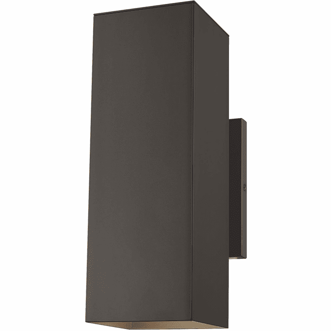 Visual Comfort Studio 8631702-10 Pohl Modern Bronze Exterior 14" Wall Sconce Light