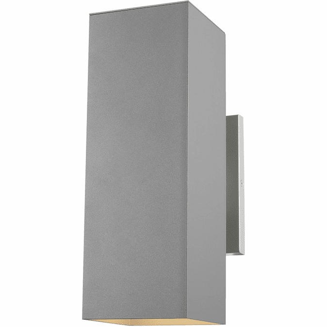 Visual Comfort Studio 8631702-753 Pohl Contemporary Painted Brushed Nickel Exterior 14" Wall Lamp
