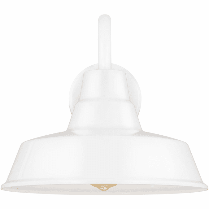 Visual Comfort Studio 8637401EN3-15 Barn Light White LED Outdoor 14" Lighting Wall Sconce