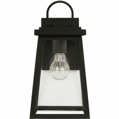 Visual Comfort Studio 8648401EN3-12 Founders Modern Black LED Outdoor Lighting Wall Sconce