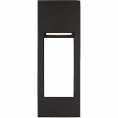 Visual Comfort Studio 8757793S-12 Testa Modern Black LED Exterior 7" Wall Sconce Lighting