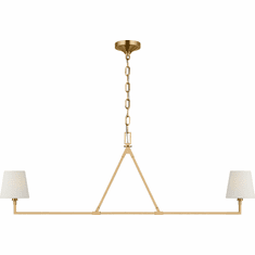 Visual Comfort Studio CC1732BBS Perth Burnished Brass Kitchen Island Light
