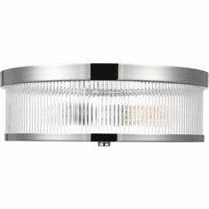 Visual Comfort Studio CF1052PN Geneva Contemporary Polished Nickel Ceiling Light Fixture