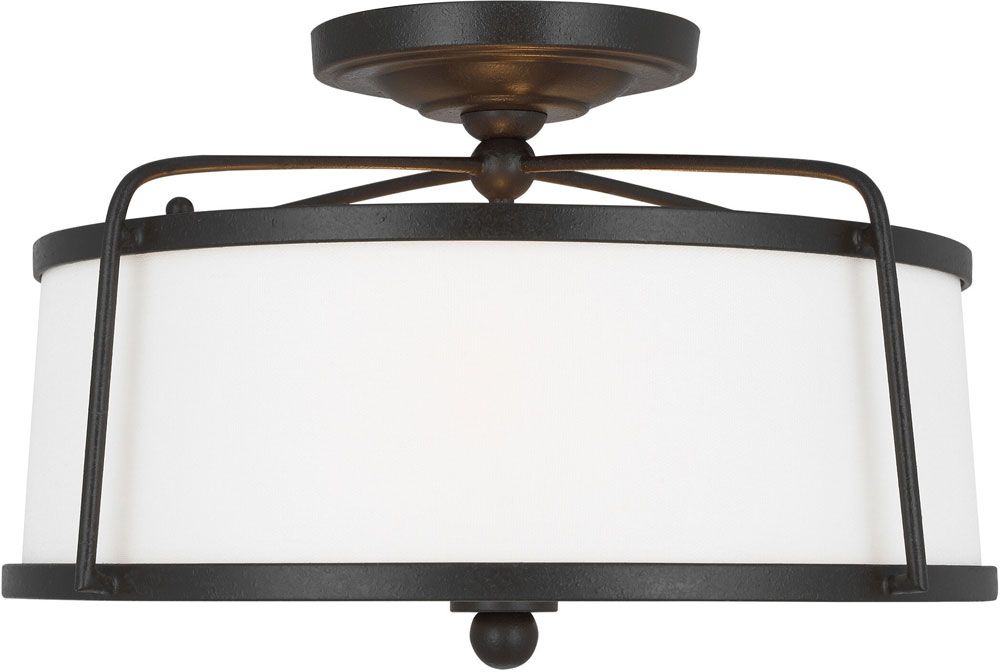 Visual Comfort Studio CF1102SMS Stonington Smith Steel Overhead