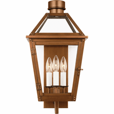 Visual Comfort Studio CO1383NCP Hyannis Traditional Natural Copper 10.5" Exterior Wall Lamp