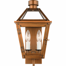 Visual Comfort Studio CO1392NCP Hyannis Traditional Natural Copper 8.5" Exterior Lighting Sconce