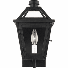 Visual Comfort Studio CO1401TXB Hyannis Traditional Textured Black 6.5" Outdoor Wall Light Sconce