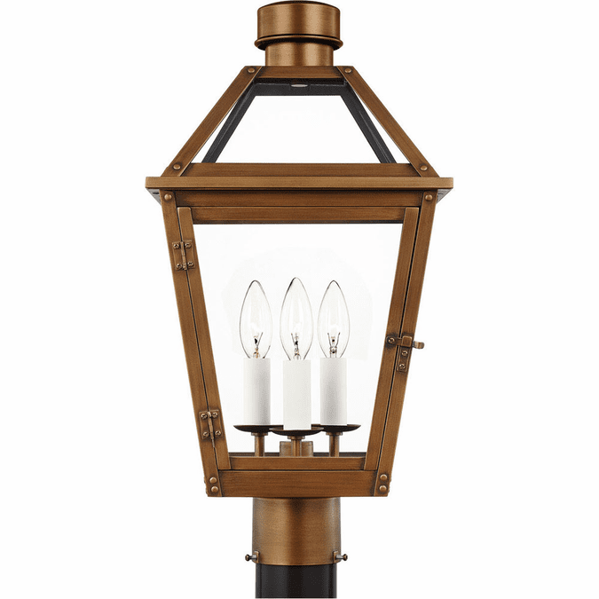 Visual Comfort Studio CO1413NCP Hyannis Traditional Natural Copper Outdoor Post Lighting