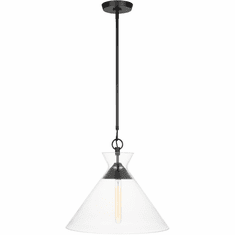 Visual Comfort Studio CP1031AI Atlantic Modern Aged Iron Hanging Lamp