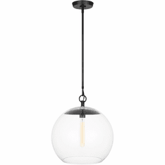 Visual Comfort Studio CP1041AI Atlantic Contemporary Aged Iron Pendant Light